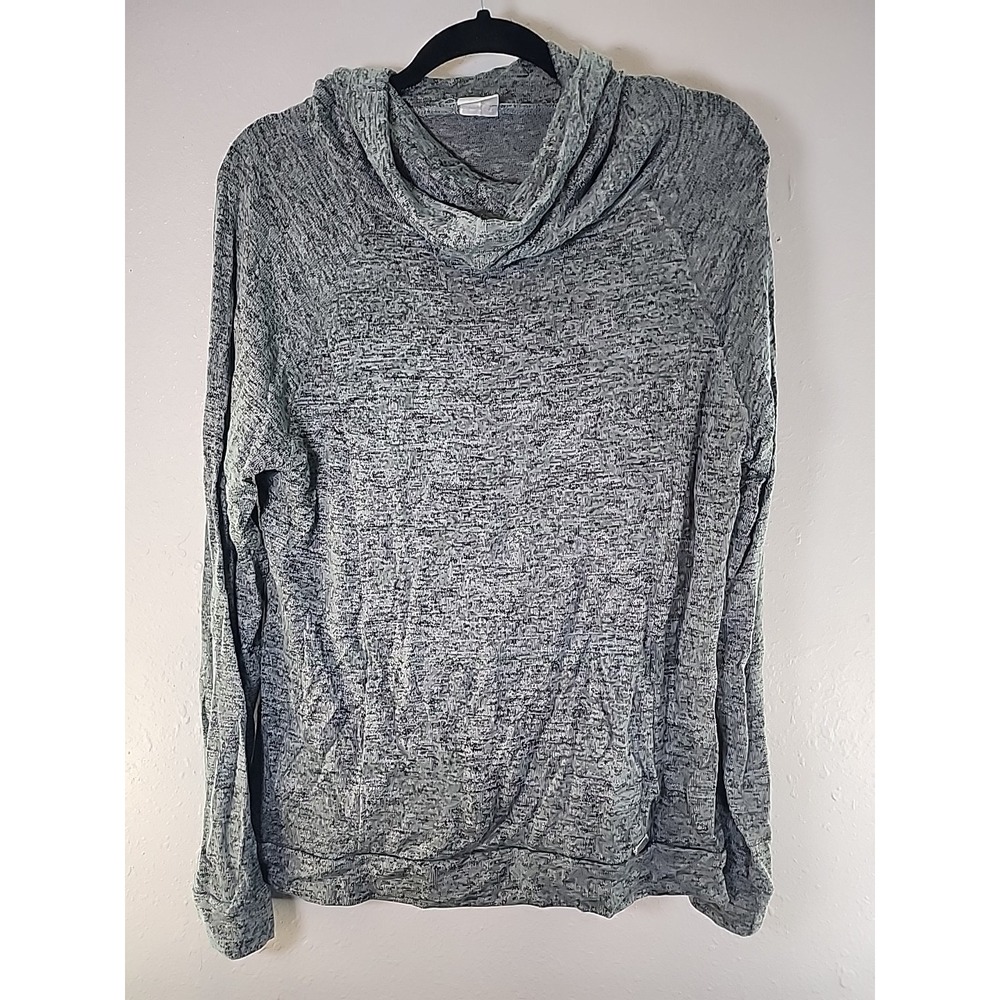 NWT Hello Mello XLarge Womens Long Sleeve Lounge Top Cowl Neck  CAREFREE‎
